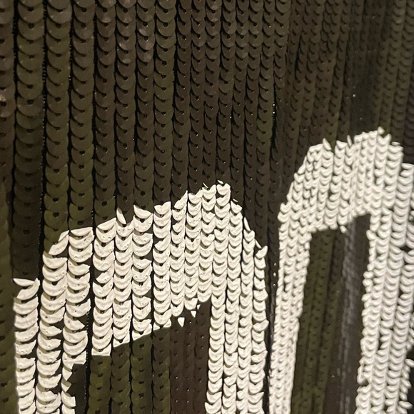 Imperial Dress 
Glitter mid-length black dress - Picture 4 of 9